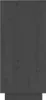 vidaXL Sideboards 2 Stk. Grau 31,5x34x75 cm Massivholz Produktbild-Vorschau 6