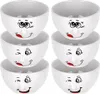 Ciotole in Vetroceramica con smiley 13,5 cm, 550 ml 6 pezzi Anteprima dell’immagine prodotto 3