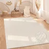 Tapis de salon Moelleux Uni Scandinave Boho Motif Voir les images du produit 1