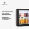 Klarstein Kühlschrank, Mini Kühlschrank mit Glastüre, Produktbild-Vorschau 4