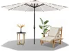 Faziango 3.5m Sonnenschirm UV50+ Sonnenschutz Gartenschirm Produktbild-Vorschau 1