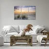 Bild auf Leinwand - Leinwandbild - 3 Teile - Westen Sonne Produktbild-Vorschau 6