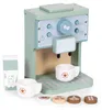 ECOTOYS TL645001 Dřevěný kávovar pro děti, barista set, 8 Náhled obrázku produktu 1