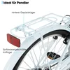 Hiland 26 Zoll 7 Gang Pendler Stadtfahrrad für Männer und Produktbild-Vorschau 4