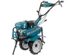 A teal and black rototiller is shown against a white background. Podgląd zdjęcia produktu