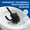Rival WC-Garnitur Life Style schwarz mit Noppenbürste, Produktbild-Vorschau 4