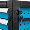 EBERTH Werkzeugkiste Leer, Werkzeugschrank Metall mit 3 Produktbild-Vorschau 4