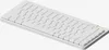 A white mechanical keyboard is shown from a slightly elevated angle against a plain white background. Anteprima dell’immagine prodotto