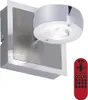 Lampa ścienna LED LeuchtenDirekt LS-Opti RGB+CCT stalowa Podgląd zdjęcia produktu 2