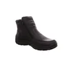 A black leather boot on a white background. Náhľad obrázku produktu
