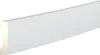 A white baseboard molding is shown against a white background. Anteprima dell’immagine prodotto