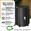 Mucola 250L Klappbare Regentonne Regenfass Regenwassertank Produktbild-Vorschau 2