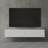 doporro Meuble TV Bas 200x40,2x30cm Armoire TV Blanc Mat Voir les images du produit 2