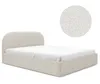 A bed with a curved headboard and a mattress. Anteprima dell’immagine prodotto