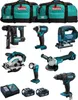 MAKITA Kit MK701 (DDF482 + DHR171 + DGA504 + DTD152 + Produktbild-Vorschau 1