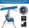 CASARIA® Hollywoodschaukel 2 Sitzer wetterfest für Balkon Produktbild-Vorschau 8