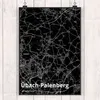 Mr. & Mrs. Panda Bild Übach-Palenberg DIN A4 - Geschenk, Produktbild-Vorschau 2