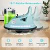 COSTWAY 12 V autoscontro per bambini ruotabile a 360°, Anteprima dell’immagine prodotto 4