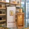 A perfume bottle and its box are displayed on a shelf in a store. Produktbild-Vorschau