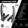 LOEVELOSI V-Brake Bremsbacken 2 Paar Bremsbelag 4er-Set 7 Produktbild-Vorschau 2