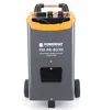 A front view of a portable battery charger with wheels. Produktbild-Vorschau