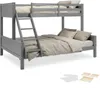 Homestyle4u Lit superposé 90x200 140x200 Lit mezzanine pour Voir les images du produit 2