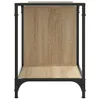 vidaXL Armoire TV Chêne Sonoma 153x37x50 cm Bois composite Voir les images du produit 5