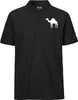 Huuraa Herren Polo Shirt Dromedar Kamel Silhouette M Black Produktbild-Vorschau 1