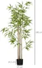 HOMCOM Künstliche Pflanzen, Kunst Bambus, 180 cm Produktbild-Vorschau 3