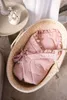 Musselin-Wickeldecke für Babys – Pink Produktbild-Vorschau 2
