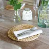 HMF 37230-S6 Tischset rund geflochten aus Wasserhyazinthe, Produktbild-Vorschau 4