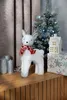 Candela MagicHome Natale, 6,9x13 cm, cilindrica, argento, Anteprima dell’immagine prodotto 2