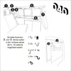 040Parts Zestaw 10 haków pasujących do VW California T5 T6 Podgląd zdjęcia produktu 6