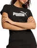 A woman wearing a black Puma t-shirt with the Puma logo on it. Anteprima dell’immagine prodotto