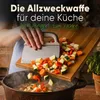 EDELFELD [Das Original] – Teigkarte aus Edelstahl 15cm – Produktbild-Vorschau 5