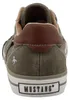 Sneaker da uomo Mustang in tela color kaki Anteprima dell’immagine prodotto 6