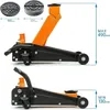 Verda Hydraulischer Wagenheber 3T,  130-490mm mit Fußpedal Produktbild-Vorschau 2