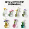 10er-Set Mini-Keramik-Vasen-Magnet, niedlicher Produktbild-Vorschau 2