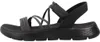 Sandali Del Marchio Skechers Del Modello Go Walk Flex Nero Anteprima dell’immagine prodotto 2