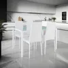 tectake® Esszimmergruppe Berlin 5-teilig gepolstert mit Produktbild-Vorschau 8