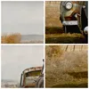 Bild auf Leinwand - Leinwandbild - Auto Alt Feld - 95x80cm Produktbild-Vorschau 8