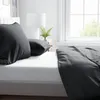 Mikrofaser Seersucker Bettwäsche Set 155x220 cm und Kissen Produktbild-Vorschau 3