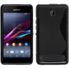 PhoneNatic Case kompatibel mit Sony Xperia E1 - schwarz Produktbild-Vorschau 1