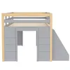 Letto a castello per bambini Fliek 90x200 cm con 2 ripiani, Anteprima dell’immagine prodotto 10