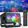 DJ Discolampe mit Laser, LED Hintergrundlicht & Sound Produktbild-Vorschau 1