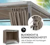 Blumfeldt Doppelliege Outdoor für 2 Personen mit Dach, Produktbild-Vorschau 4