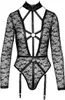 Cottelli LINGERIE Body Spitze S - Langarm-Riobody mit Produktbild-Vorschau 5