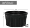 8er Set Creme Brulee Schale NERO 9x5cm schwarz - 24302121 Produktbild-Vorschau 5