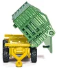 Siku Tracteur JOHN DEERE avec remorque vert ; 1843 Voir les images du produit 2