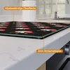 Wallario Herdabdeckplatte aus Glas, Größe 60 x 52 cm Produktbild-Vorschau 4